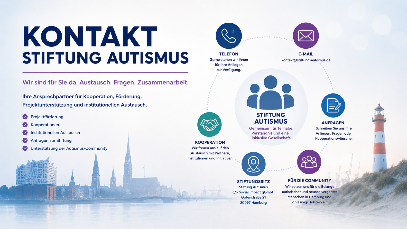 Kontakt Stiftung Autismus